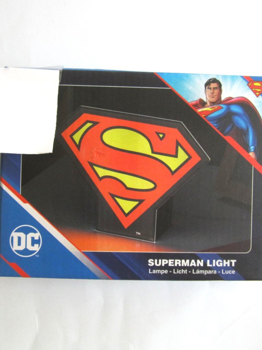 DC Comics Superman Logo Lamp Light